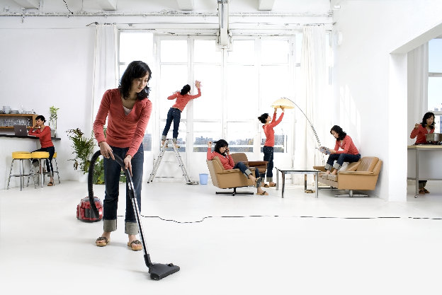 Bí quyết dọn dẹp nhà cửa nhanh hơn khi nuôi con nhỏ 