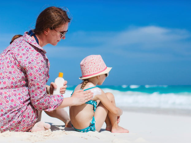 Các loại kem chống nắng dành riêng cho da em bé tốt và an toàn