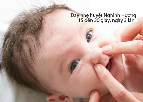 Trẻ sơ sinh bị sổ mũi
