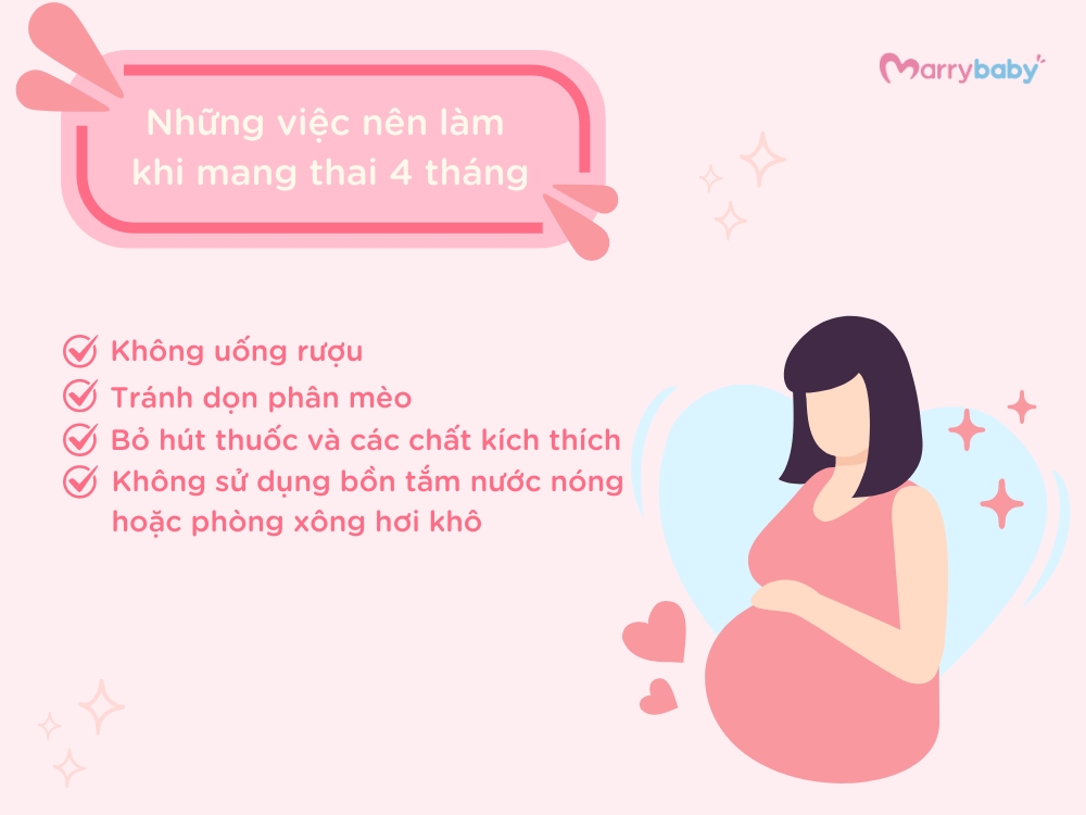 bụng bầu 4 tháng