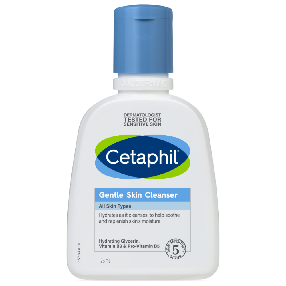 Sữa rửa mặt cho bà bầu da khô Gentle Skin Cleanser Cetaphil 125Ml