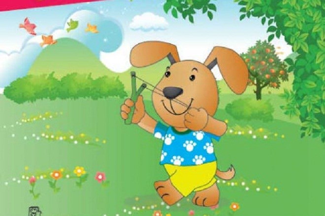 Chú cún con đi lạc