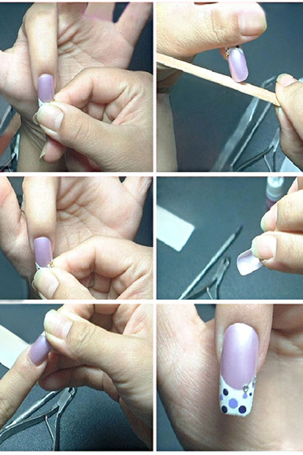 Cách làm móng tay giả 1