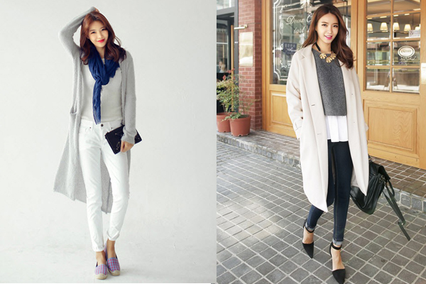 Bí quyết chọn áo khoác nữ Hàn Quốc chuẩn theo dáng người