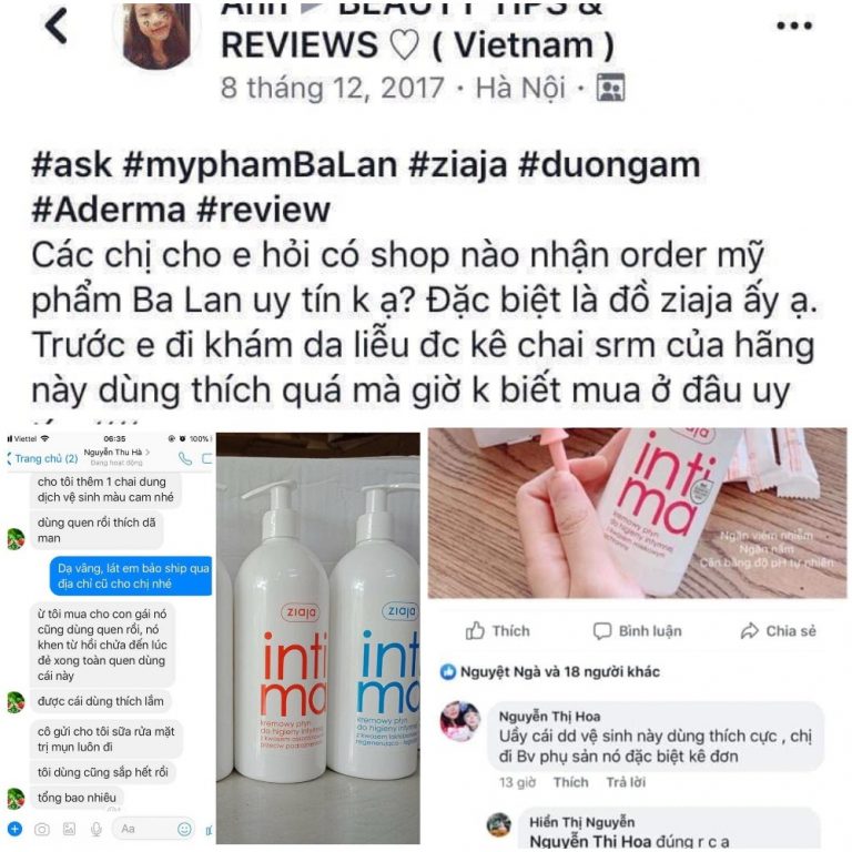 Dung dịch vệ sinh phụ nữ Intima Ziaja đáng dùng không?