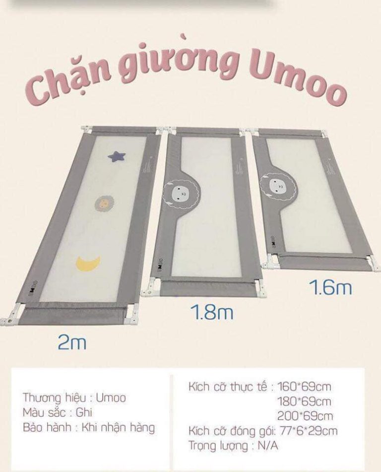Báo giá Thanh chặn giường Umoo giá rẻ tại Hà Nội