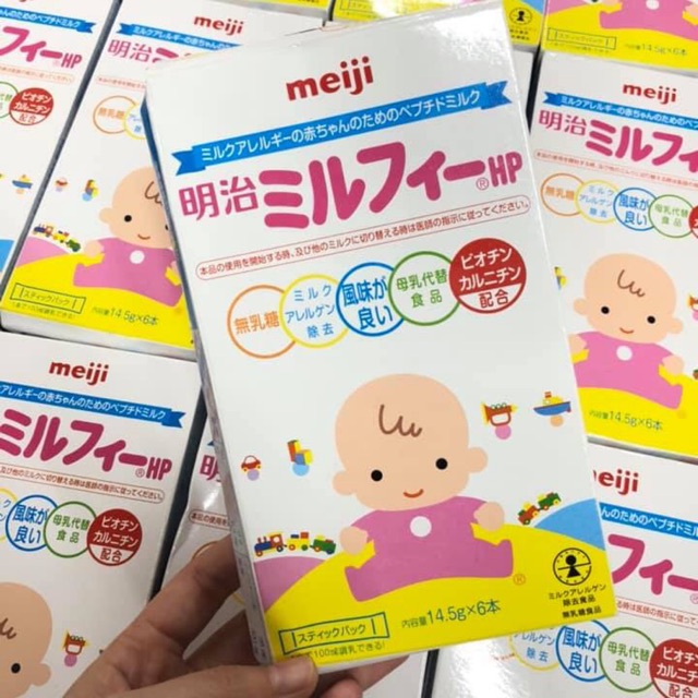 Sữa Meiji Hp dạng thanh có tốt cho con không?