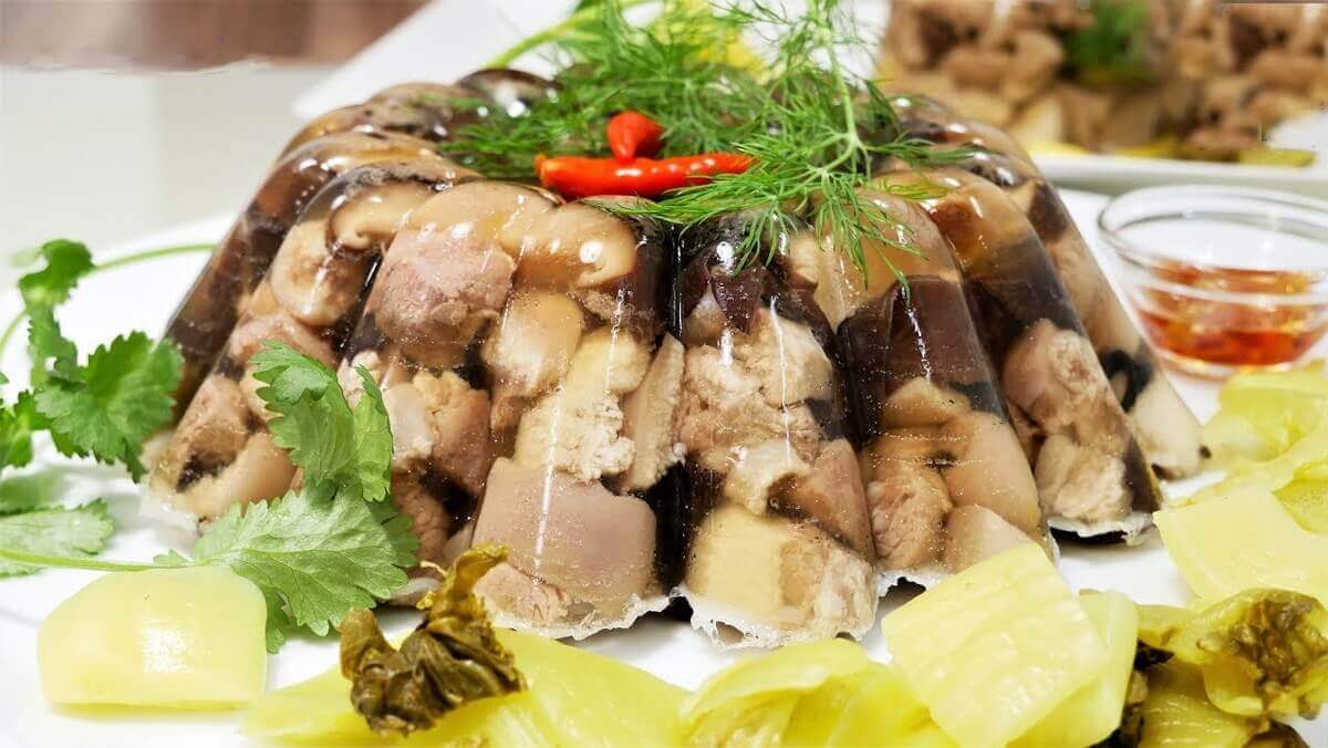 Cách nấu thịt đông theo truyền thống vừa ngon vừa tốt cho sức khỏe