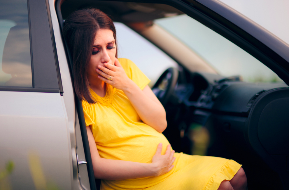 Lỡ uóng thuốc say xe khi mang thai