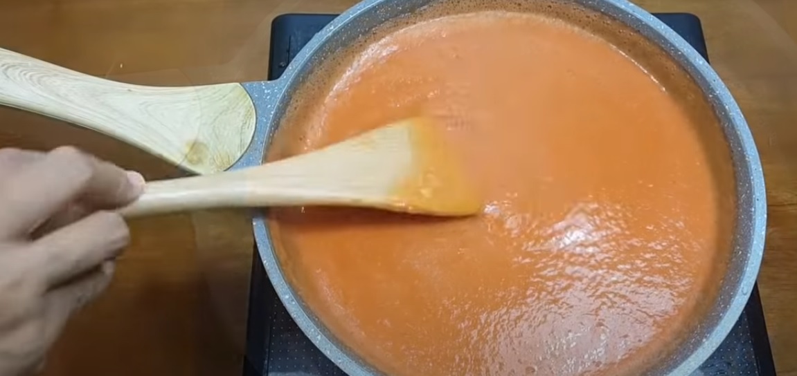 Cách làm tương cà chua ăn dần: Cách nấu tương cà