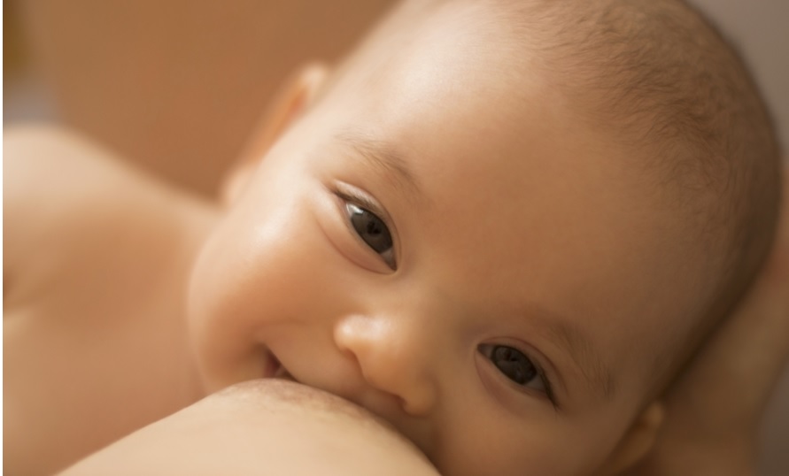 Cách xử trí khi bé bị khụt khịt mũi lâu ngày: Cho bé bú mẹ hoàn toàn trong 6 tháng đầu đời