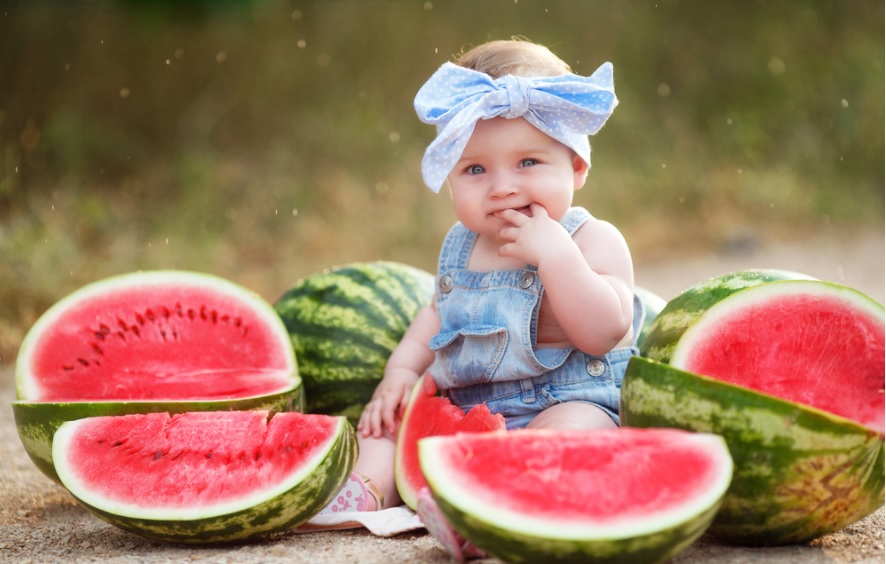 Dưa hấu là một trong các loại trái cây tốt cho trẻ 7 tháng tuổi