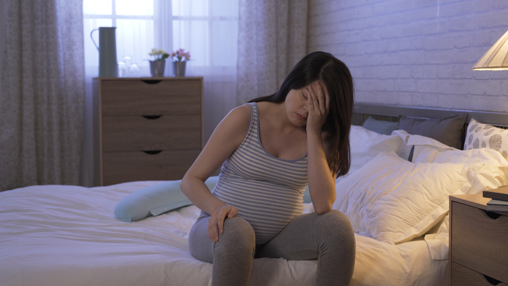 Mẹ bầu thai 30 tuần có thể gặp vấn đề với giấc ngủ