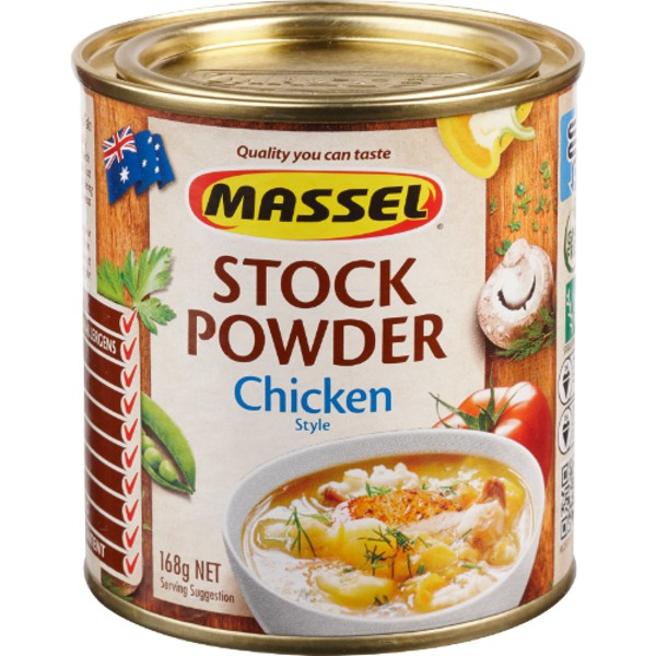 Gia vị cho trẻ ăn dặm Massel Stock Powder