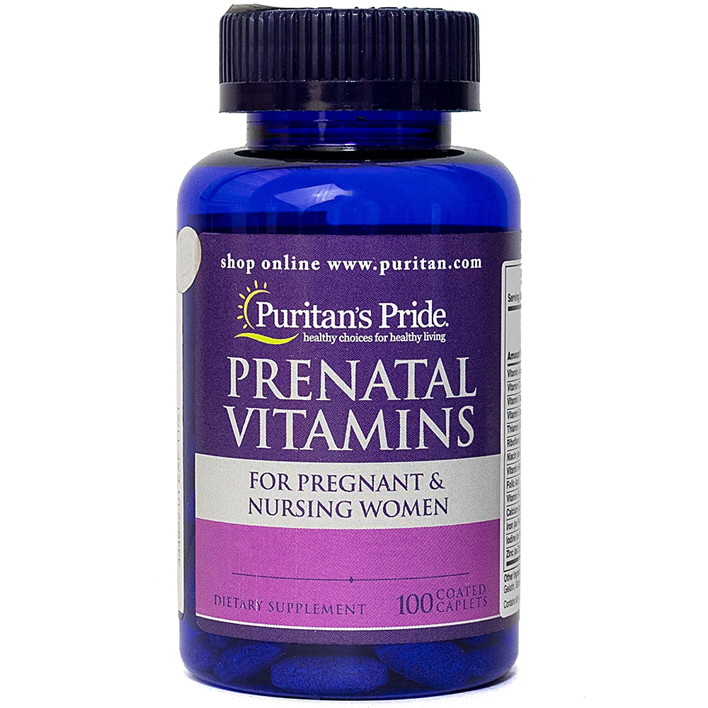 Puritan Pride Prenatal Vitamins 100 viên