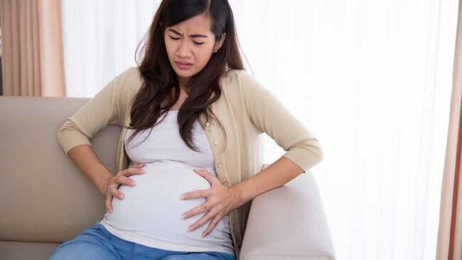 Đâu là nguyên nhân khiến bà bầu bị đau bụng trên từng cơn?