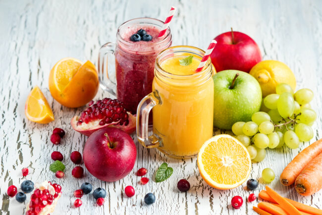 Menu các loại nước ép trái cây mix giảm cân "chuẩn như PT"