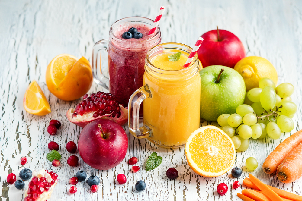 Menu các loại nước ép trái cây mix giảm cân "chuẩn như PT"