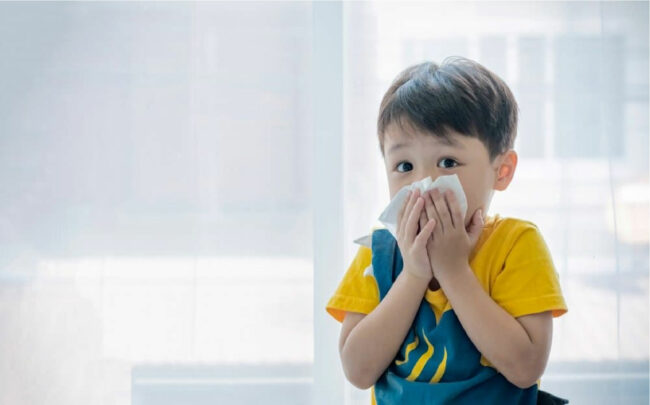 Trẻ bị ho sổ mũi kéo dài: Nguyên nhân và cách chữa trị nhanh khỏi