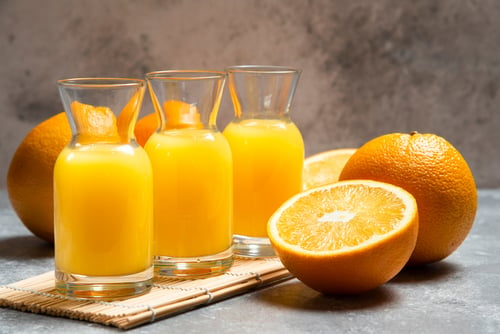 các loại nước ép tốt cho sức khỏe - nước cam
