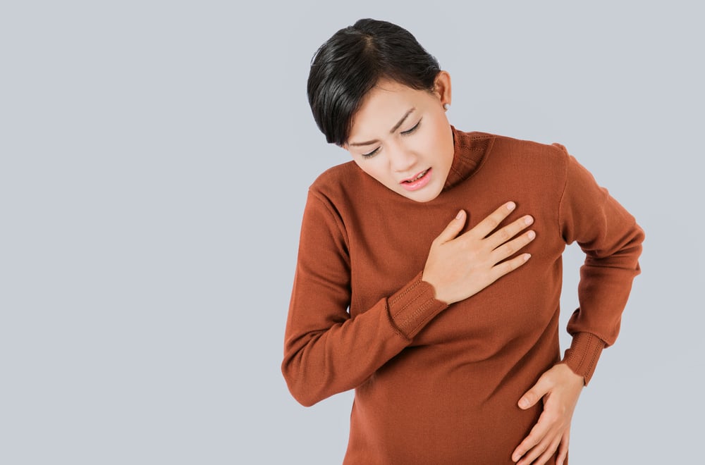 Khi nào có thai nhưng không đau ngực là bất thường?