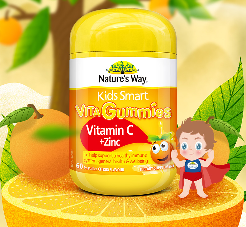 Vita Gummies Vitamin C + Zinc Nature’s Way