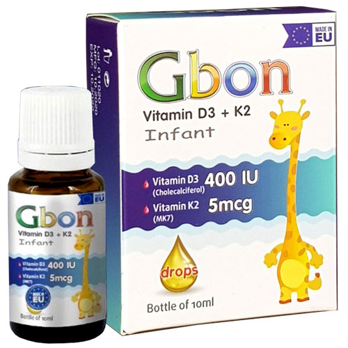Gbon Vitamin D3 K2 Infant