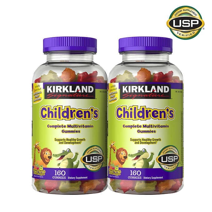 Kẹo vitamin cho bé Kirkland Children’s Multivitamin