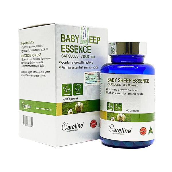 Viên uống bổ sung nội tiết tố nữ nhau thai cừu Baby Sheep Careline