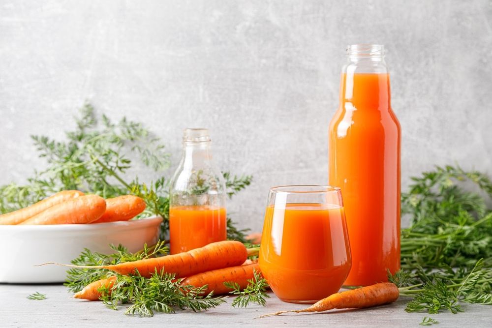 Cách làm nước ép cà rốt cho bé uống tăng cân tại nhà