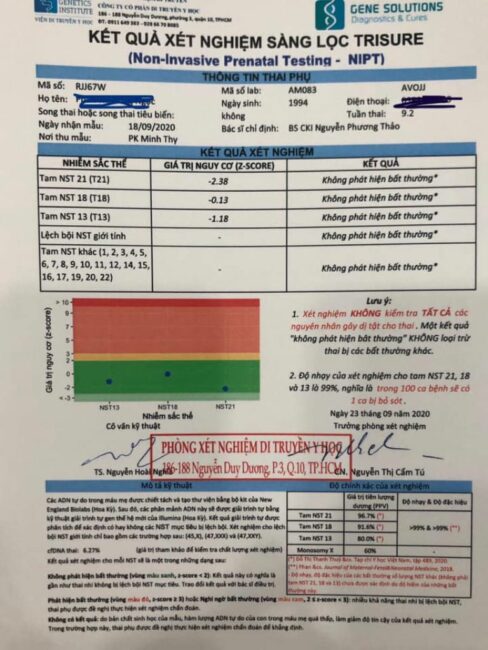 Mã số LAB trong NIPT là gì? Thực hư việc đọc mã số LAB biết giới tính thai nhi