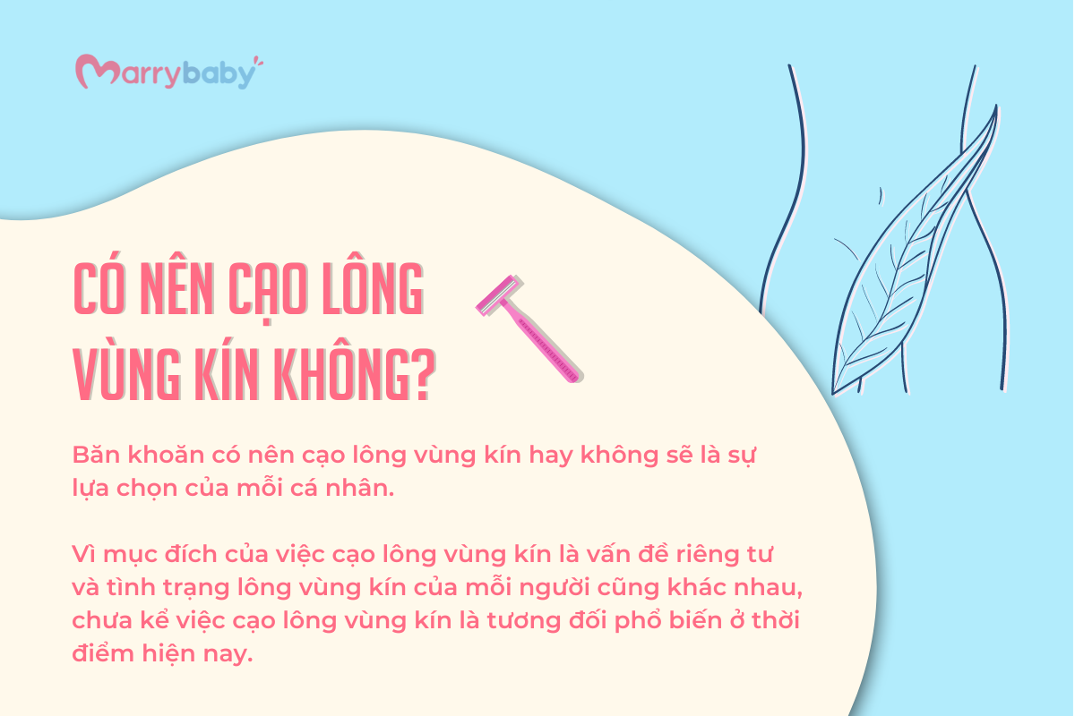 Có nên cạo lông vùng kín không