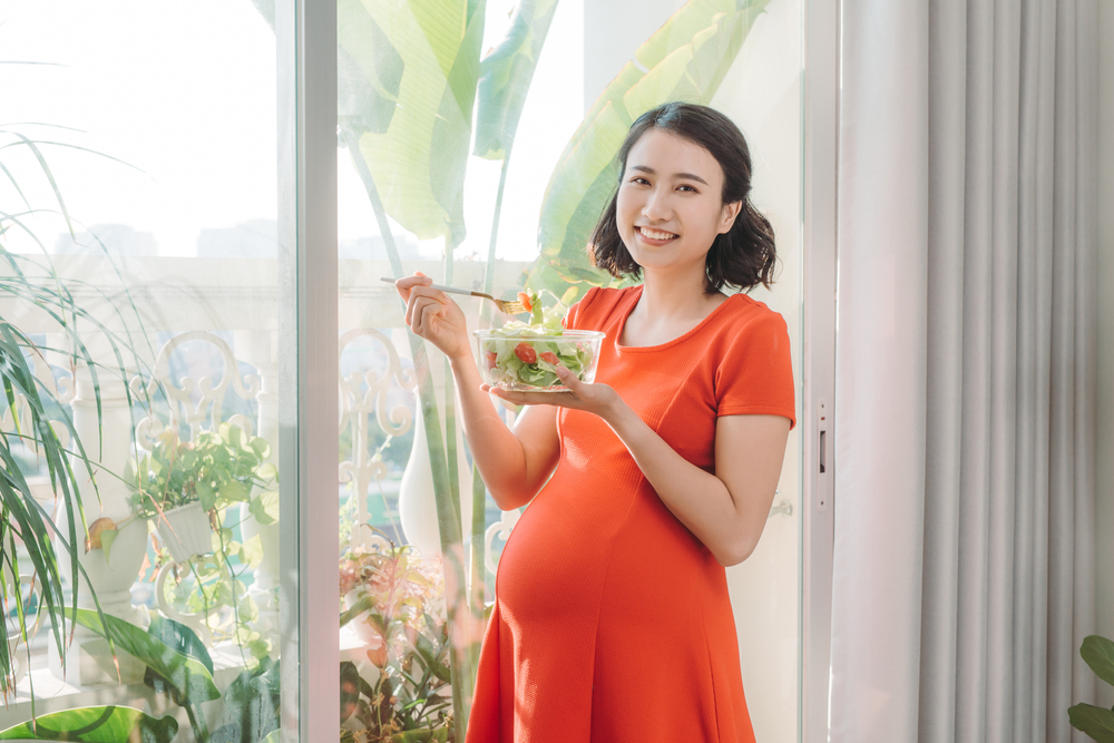 bầu ăn rau dền được không