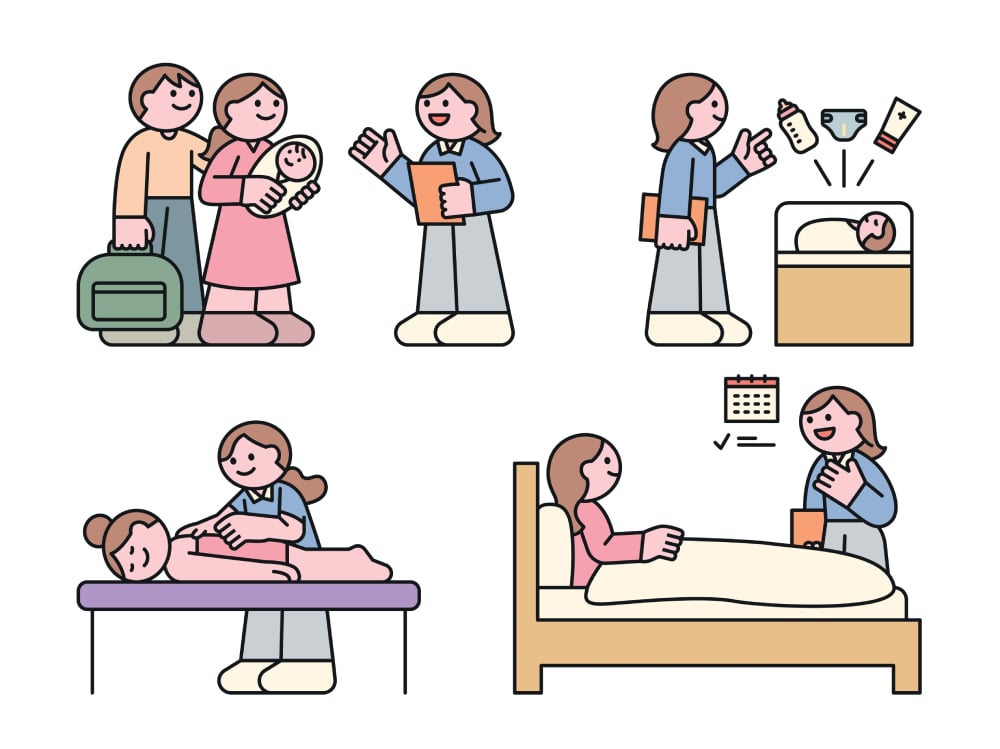 dịch vụ chăm sóc mẹ và bé sau sinh