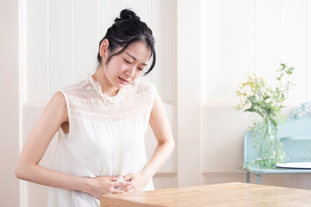 dấu hiệu tiền sản giật: đau bụng trên