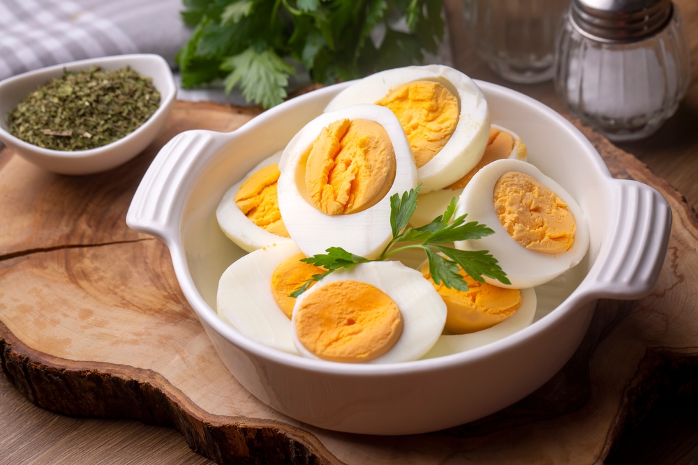 trứng gà luộc bao nhiêu calo