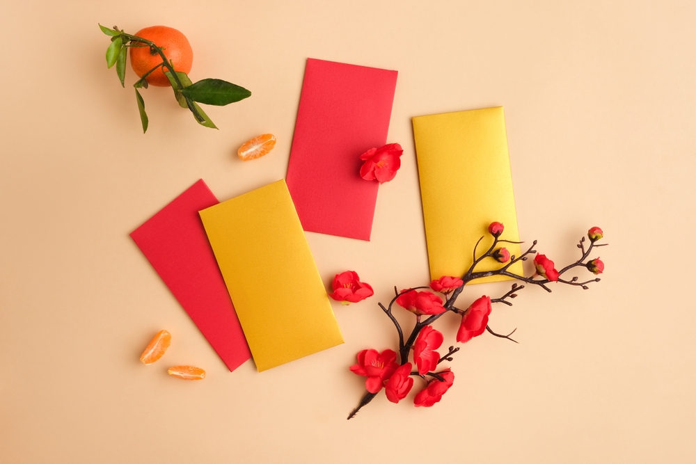 số may mắn lì xì Tết